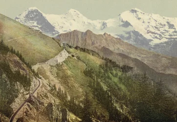 Berner Oberland: Schynige Platte, Bahnlinie