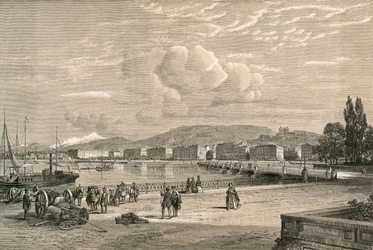 Geneva, from the Quai du Mont Blanc