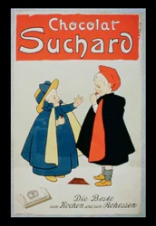 Poster advertising Suchard Chocolate