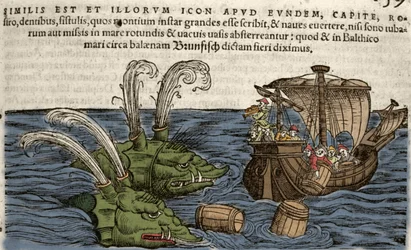 Sea Monsters, illustration from 