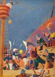 The Fight with the Corsairs