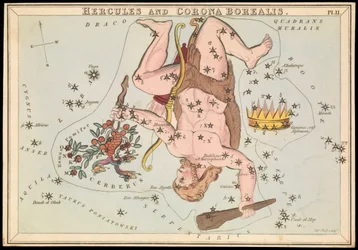 Hercules and Corona Borealis, c.1825