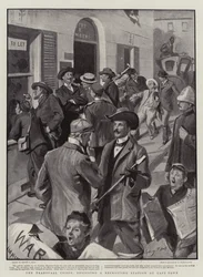 The Transvaal Crisis, Besieging a Recruiting Station at Cape Town