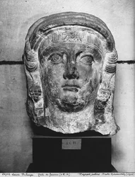 Head of a Lady from Palmyra, mid-2nd Century AD