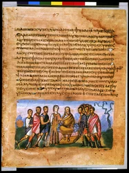 Jacob Ordering His Sons to Bury Him in Canaan