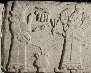 King Salumeli Making a Libation