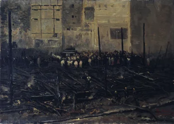 The Charity Bazaar after the Fire of June 4