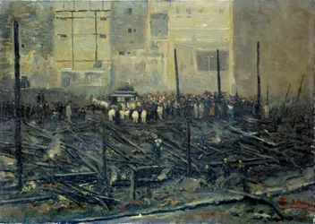 The Bazaar of Charity After the Fire of 4/05/1897