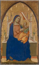 Virgin and Child Enthroned