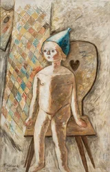 Nude Girl in a Blue Cap