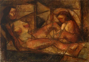 Two Cubist Female Nudes