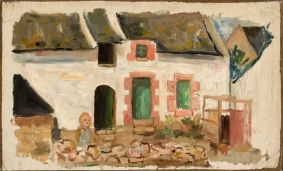 Child in Front of the House