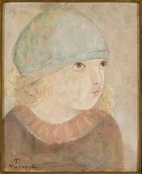 Girl in a Blue Cap (Little Girl)