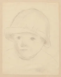 Head of a Child in a Hat