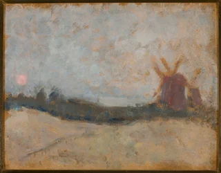 Landscape with Windmills