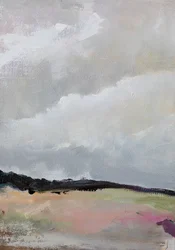 Cloudy Pastel Landscape
