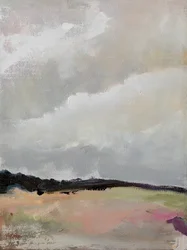 Serene Cloudy Landscape
