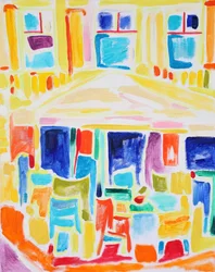 Colorful City Cafe