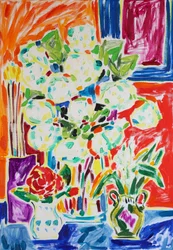 Vibrant Floral Still Life