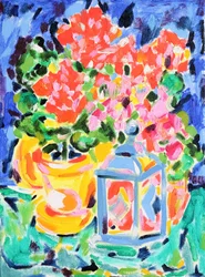 Vibrant Floral Still Life