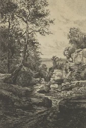 Sentier du Tambourin, Ile de Noirmoutier, 19th Century