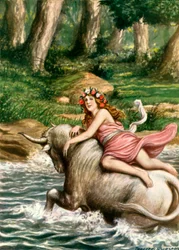 Europa on the bull