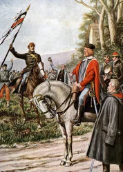 Franco-Prussian War of 1870: Italian Patriot Giuseppe Garibaldi during the Battles of Dijon