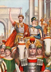 Septimus Severus Entering Rome with a Beautiful Wife