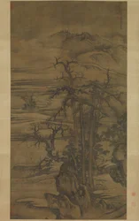 Landscape after a poem by Wang Wei