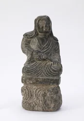 Small Statue of a Buddhist Priest