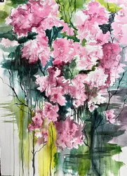 Vibrant Pink Blooms