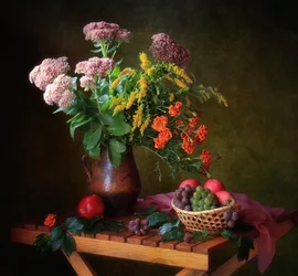 Autumn Floral Still Life