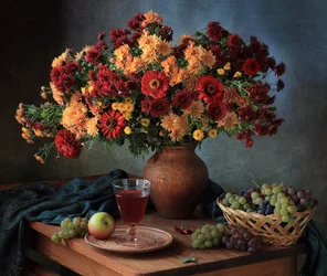 Autumn Harvest Still Life