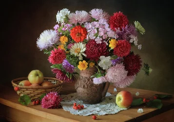 Bountiful Autumn Flowers
