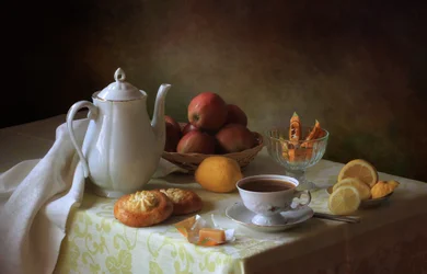 Cozy Tea Time Spread