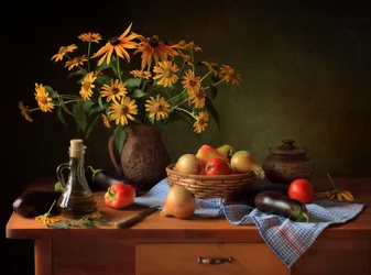 Rustic Autumn Bounty