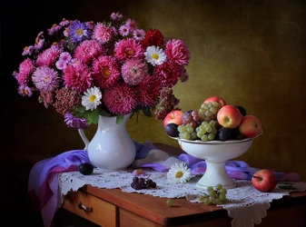 Rustic Autumn Still Life