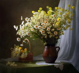 Rustic Summer Wildflowers