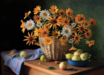 Vibrant Autumn Still Life