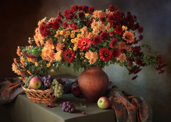 Vibrant Autumn Still Life
