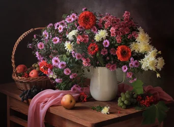 Vibrant Autumn Still Life