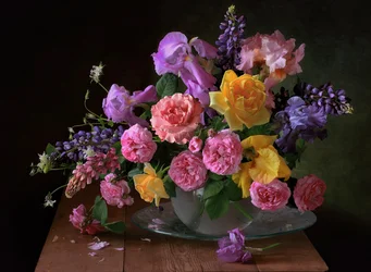 Vibrant Floral Still Life