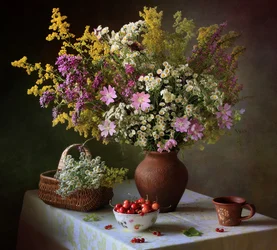 Wildflowers and Summer Berries