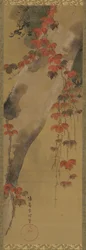 Pine Tree and Autumn Vine