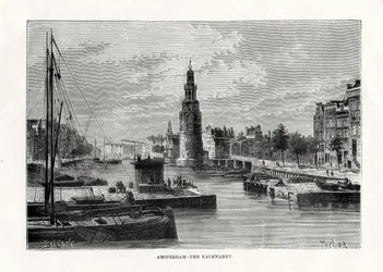 The Kalkmarkt, Amsterdam, Holland, 1879