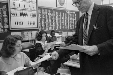 James A. Garfield High School, an urban public school in Seattle, Washington, in 1960