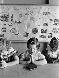 Sunday school classroom at First Congregational Church of Bellevue