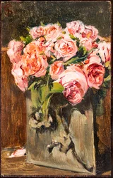 Vase with Roses