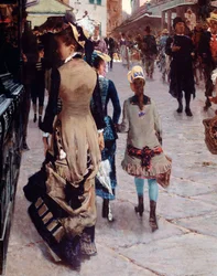 View of the Ponte Vecchio in Florence (Detail)