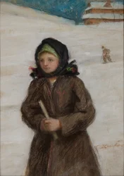 Girl with Candle